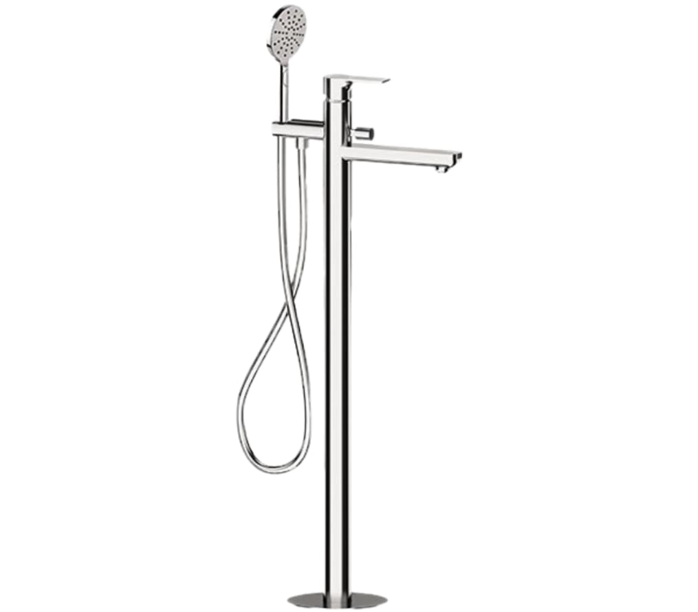 Плитка Remer Energy Напольный смеситель для ванны ENERGY хром  поверхность глянец