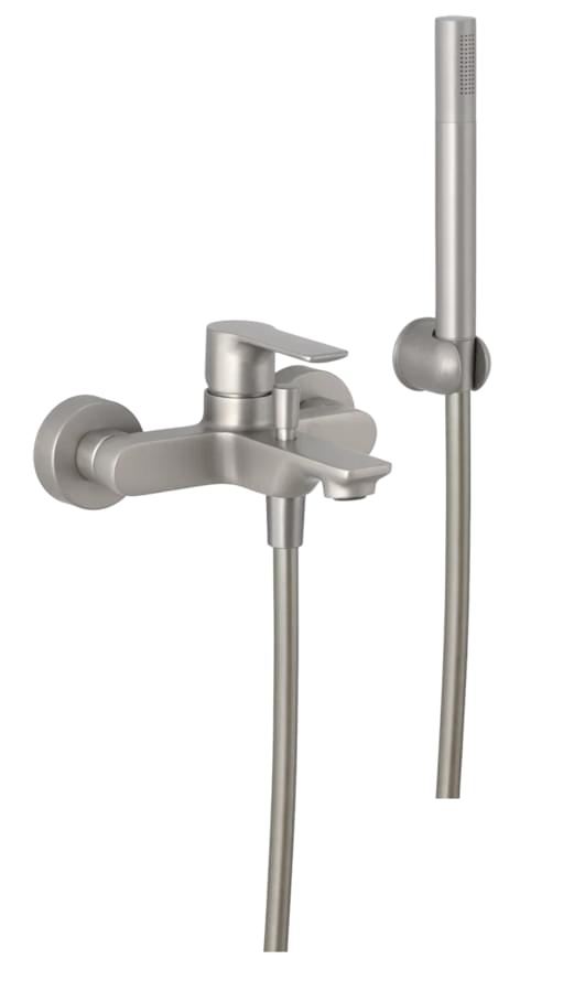 Плитка Remer Energy Смеситель для ванны ENERGY сталь  поверхность матовая