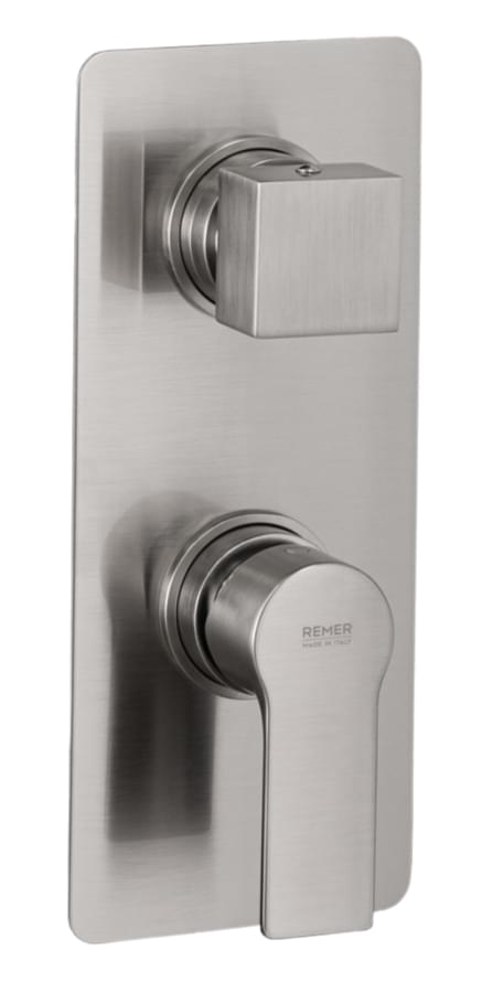 Плитка Remer Energy Смеситель для душа ENERGY никель брашированный  поверхность брашированная