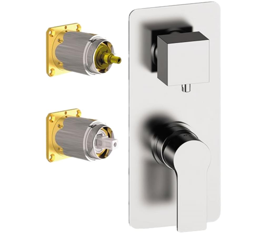 Плитка Remer Energy Смеситель для душа встраиваемый ENERGY хром  поверхность глянец