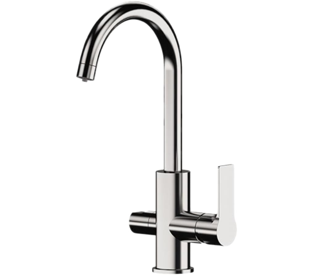 Плитка Remer Energy Смеситель для кухни с поворотным изливом ENERGY хром  поверхность глянец