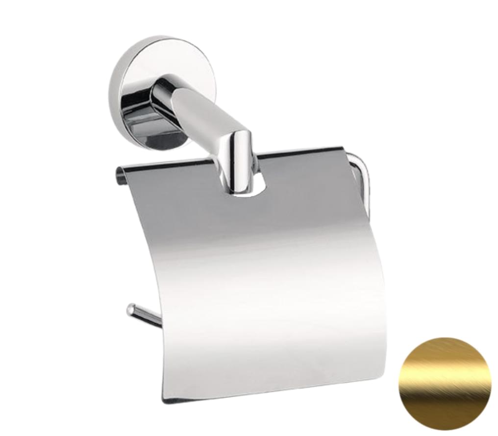 Плитка Remer Guest Бумагодержатель GUEST золото брашированное  поверхность брашированная