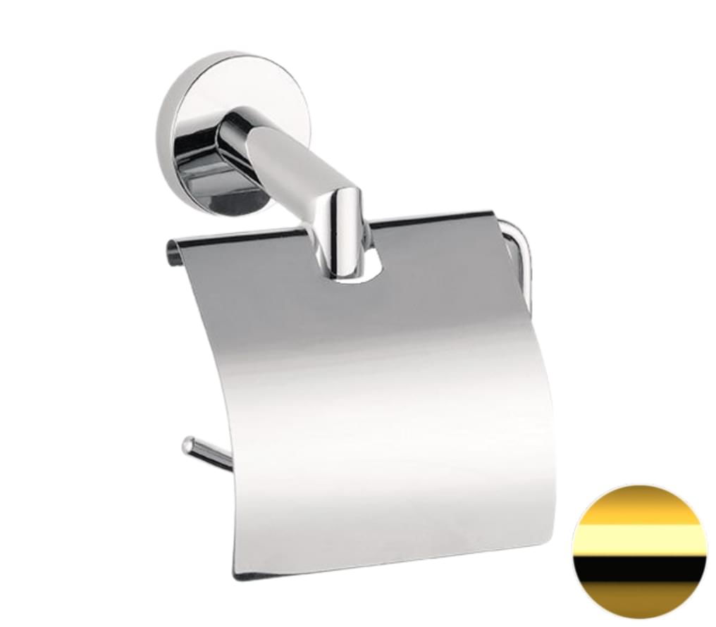 Плитка Remer Guest Бумагодержатель GUEST золото глянцевое  поверхность глянец
