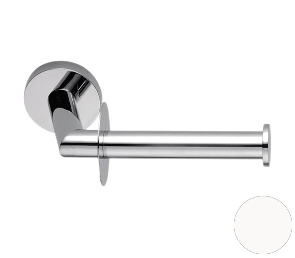 Плитка Remer Guest Бумагодержатель GUEST округлый белый матовый  поверхность матовая