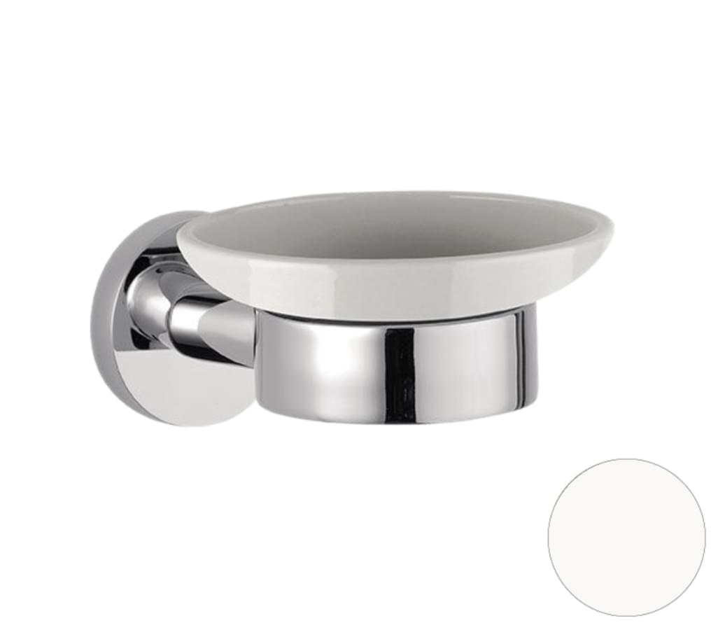 Плитка Remer Guest Мыльница GUEST белый матовый  поверхность матовая