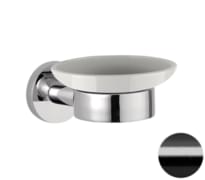 Плитка Remer Guest Мыльница GUEST черный брашированный хром поверхность брашированная