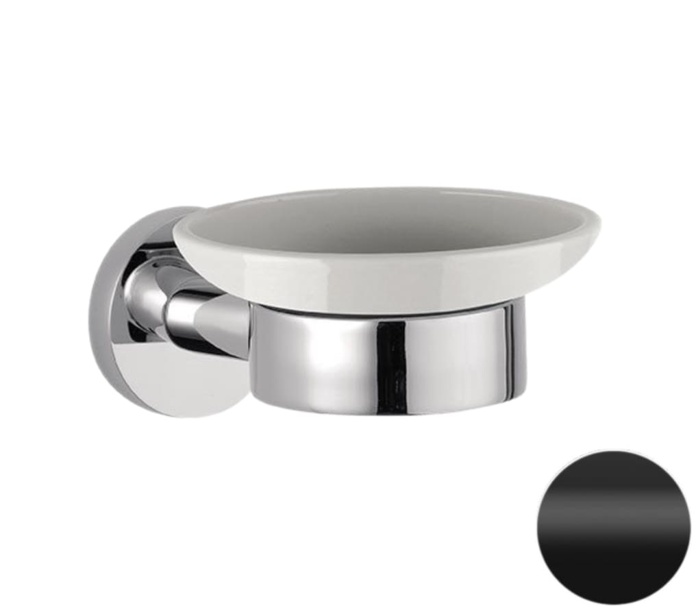 Плитка Remer Guest Мыльница GUEST черный матовый  поверхность матовая