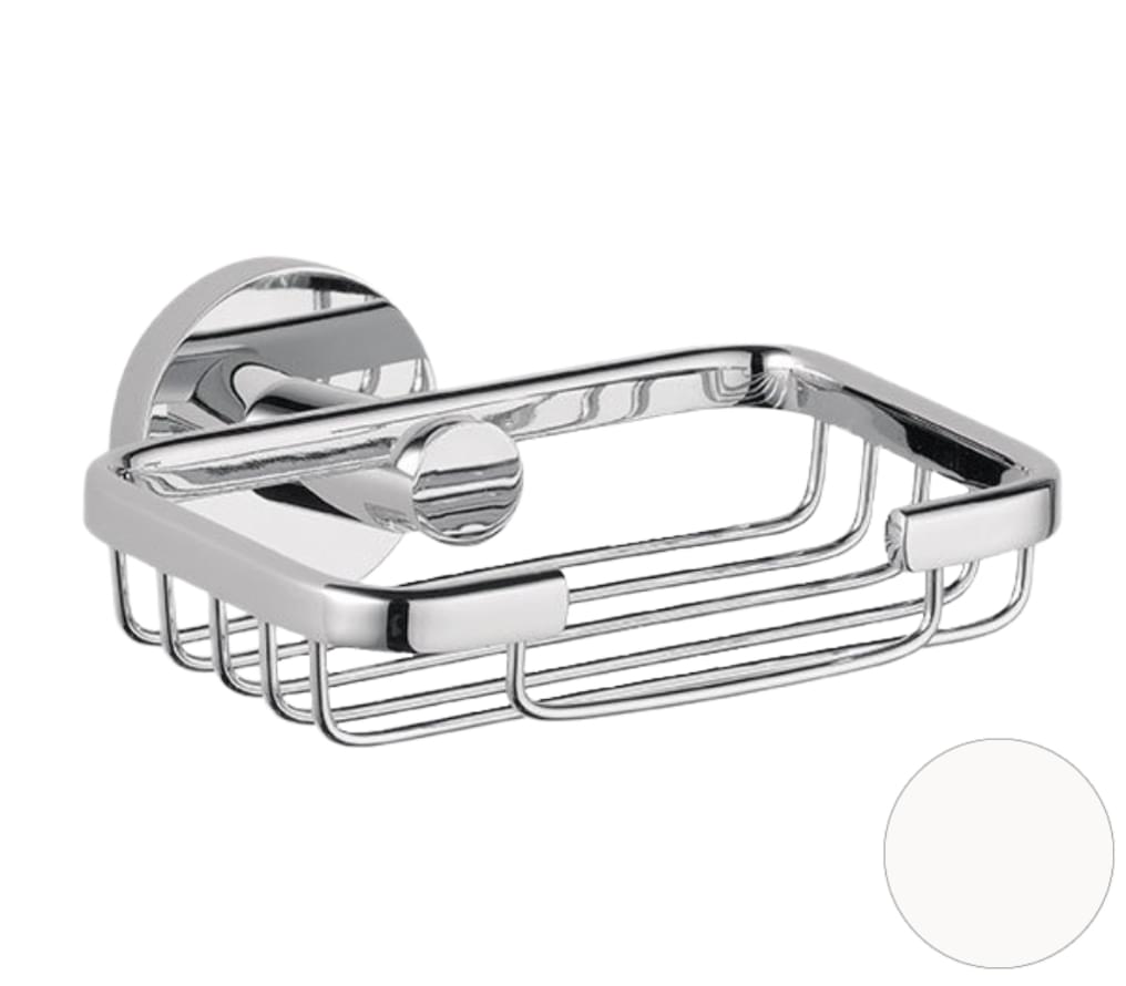 Плитка Remer Guest Мыльница округлая GUEST белый матовый  поверхность матовая