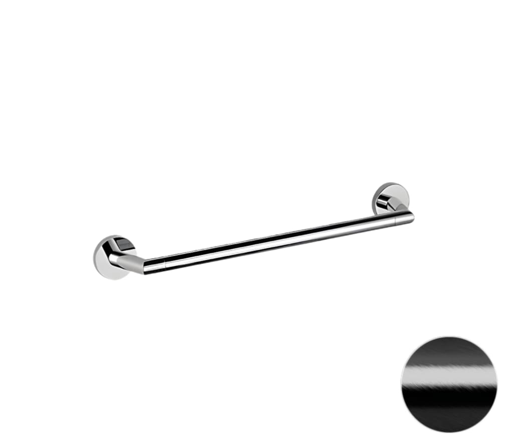 Плитка Remer Guest Полотенцедержатель 40 см GUEST черный брашированный хром  поверхность брашированная