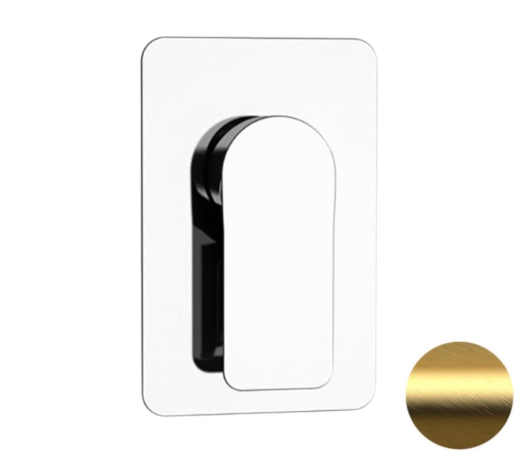 Плитка Remer Infinity Встраиваемый смеситель для душа на 1 выход INFINITY золото брашированное  поверхность брашированная