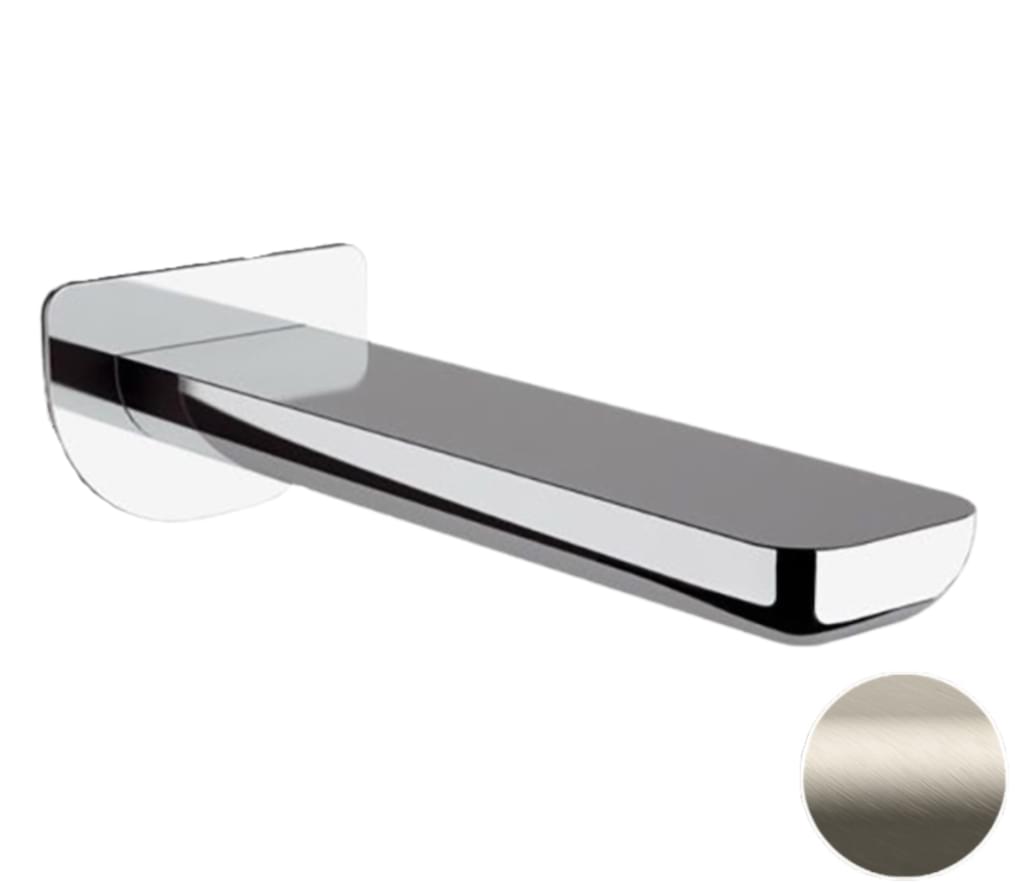 Плитка Remer Infinity Излив настенный 18 см INFINITY сталь  поверхность матовая