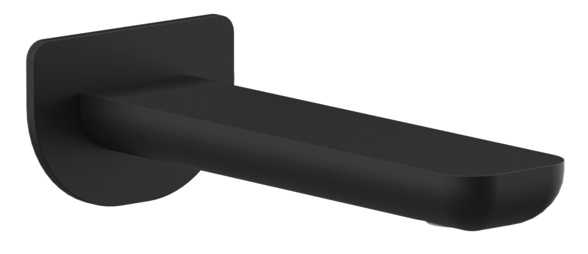 Плитка Remer Infinity Излив настенный 18 см INFINITY черный матовый  поверхность матовая