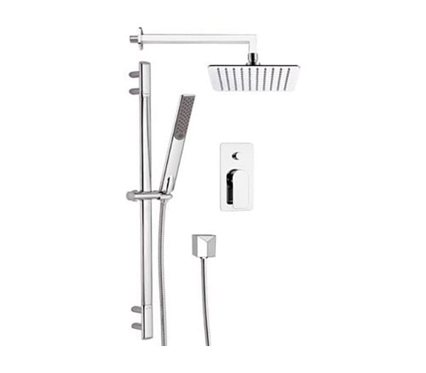 Плитка Remer Infinity Квадратная душевая система INFINITY хром  поверхность глянец