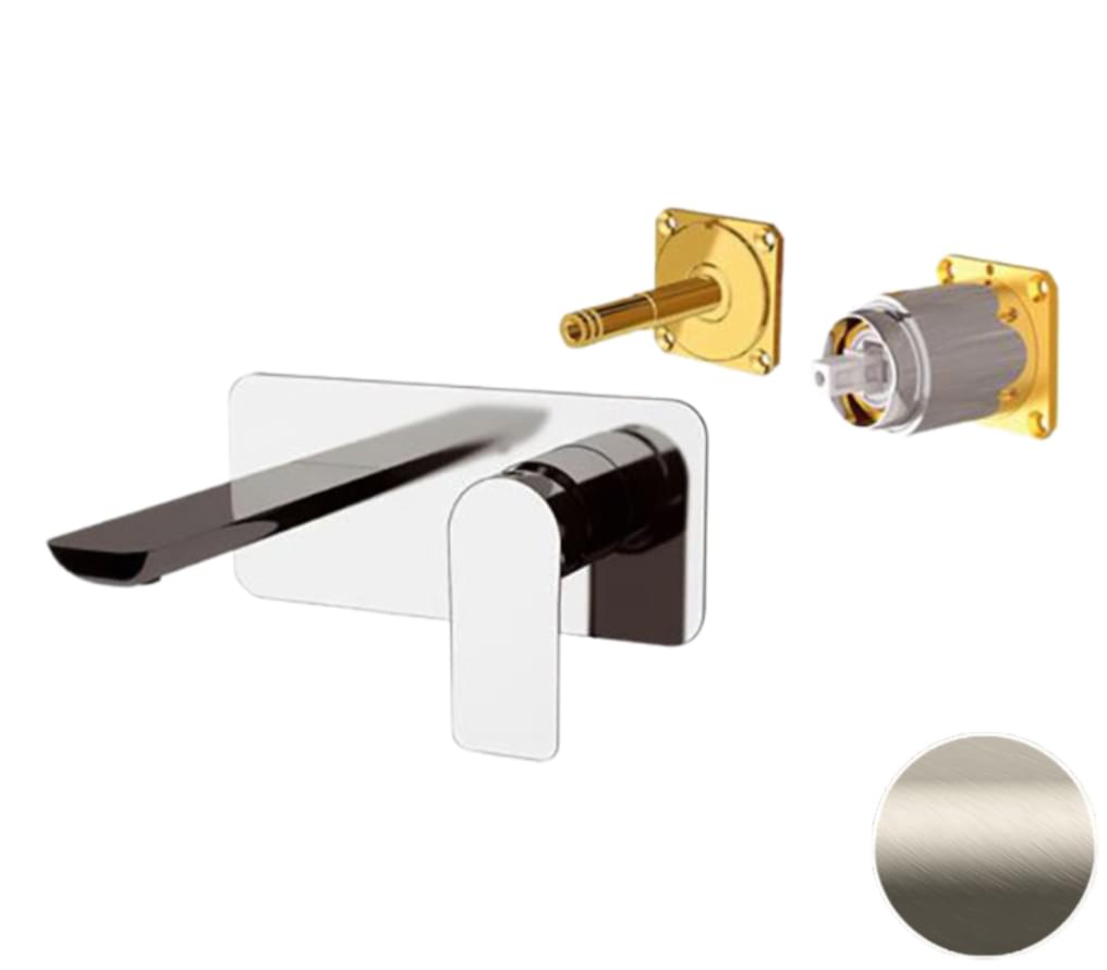 Плитка Remer Infinity Смеситель встраиваемый для раковины INFINITY сталь  поверхность матовая