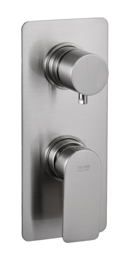 Плитка Remer Infinity Смеситель для душа INFINITY никель брашированный  поверхность брашированная