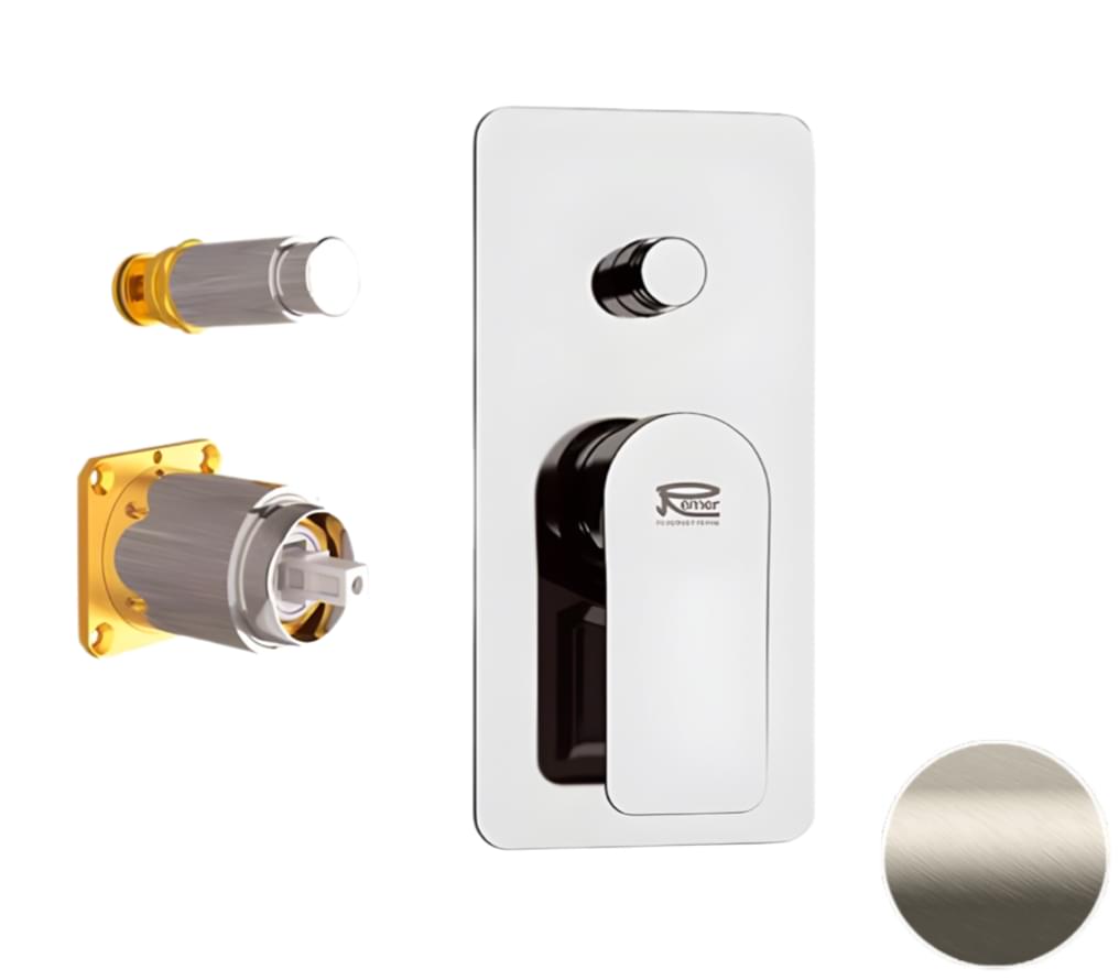 Плитка Remer Infinity Смеситель для душа INFINITY сталь  поверхность матовая