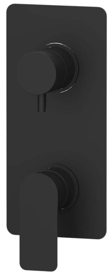 Плитка Remer Infinity Смеситель для душа округлый INFINITY черный матовый  поверхность матовая