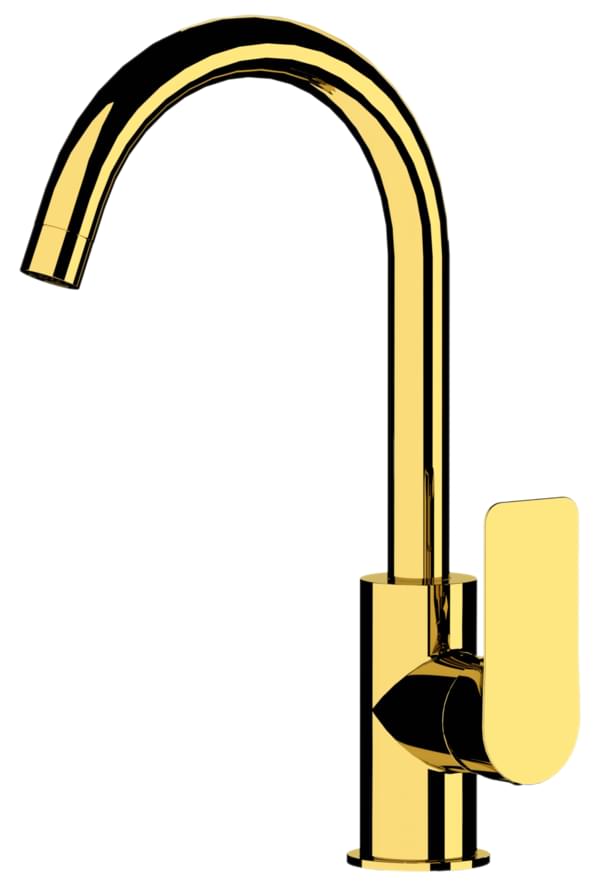 Плитка Remer Infinity Смеситель для кухни INFINITY золото глянцевое  поверхность глянец