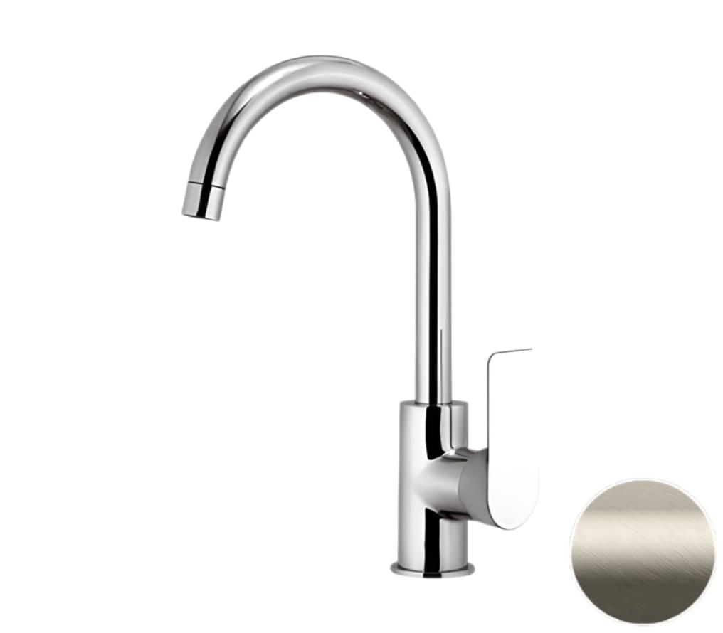 Плитка Remer Infinity Смеситель для кухни INFINITY сталь  поверхность матовая