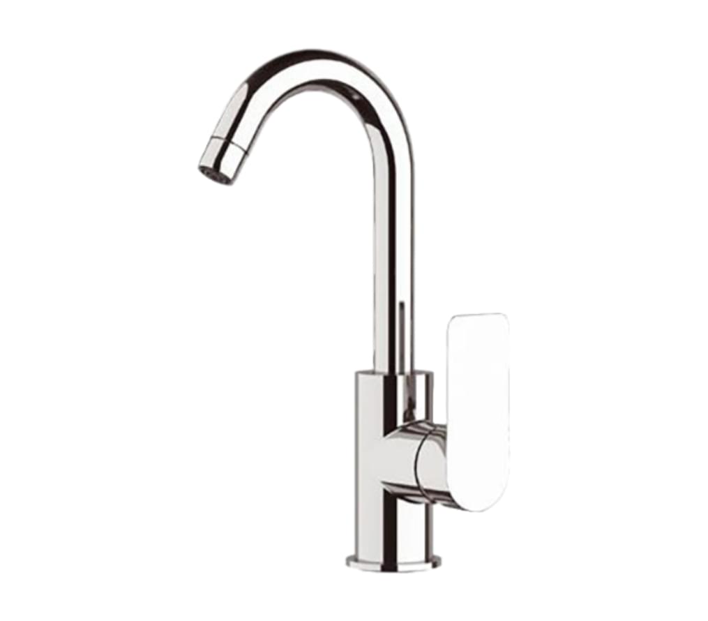 Плитка Remer Infinity Смеситель для раковины INFINITY высокий хром  поверхность глянец