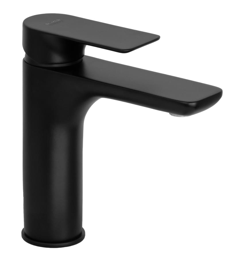 Плитка Remer Infinity Смеситель для раковины INFINITY черный матовый  поверхность матовая