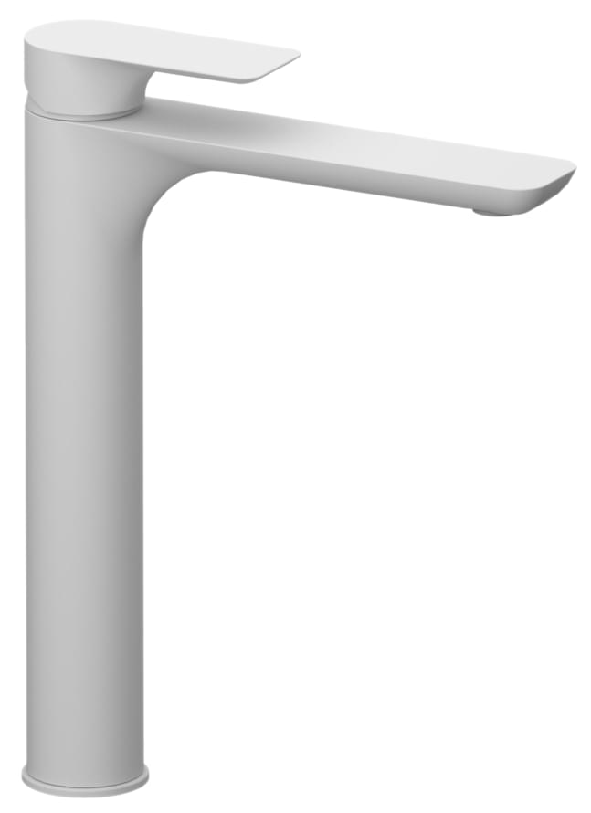 Плитка Remer Infinity Смеситель для раковины высокий INFINITY белый матовый  поверхность матовая