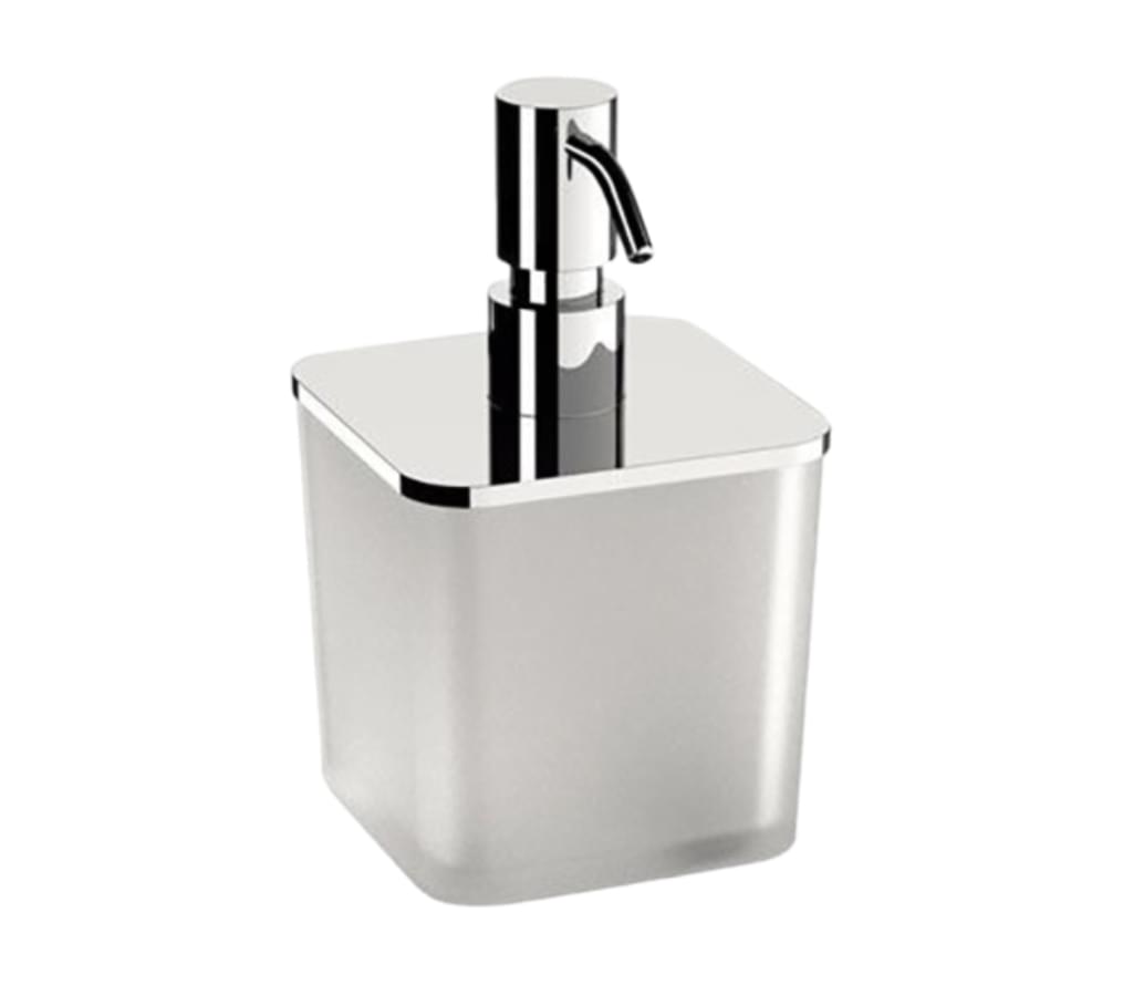 Плитка Remer Lounge Дозатор без опоры LOUNGE хром  поверхность глянец