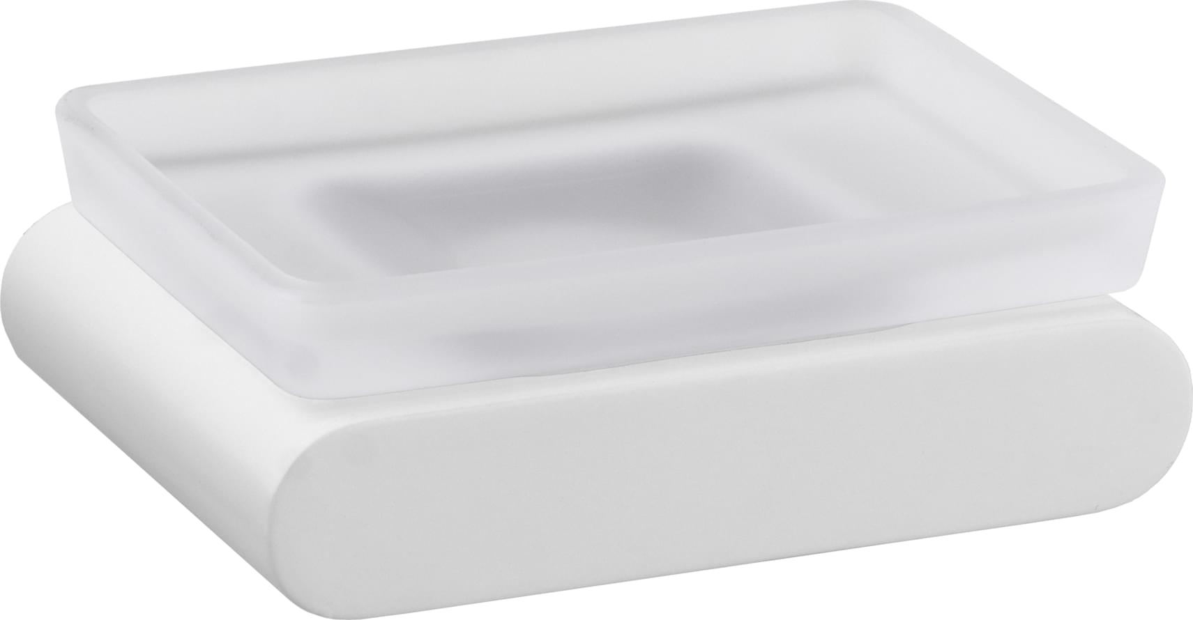 Плитка Remer Lounge Мыльница LOUNGE белый матовый  поверхность матовая