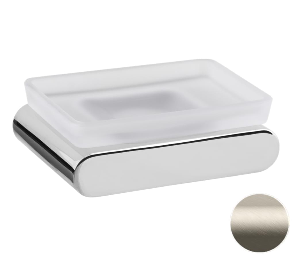 Плитка Remer Lounge Мыльница LOUNGE сталь  поверхность матовая