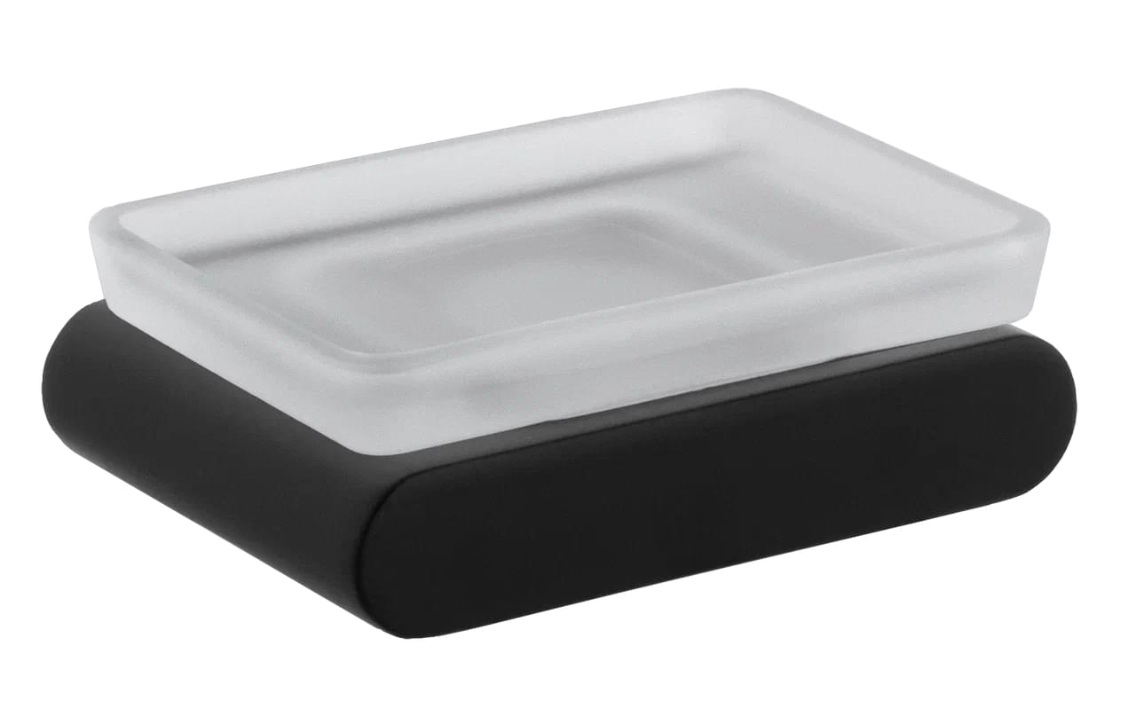 Плитка Remer Lounge Мыльница LOUNGE черный матовый  поверхность матовая