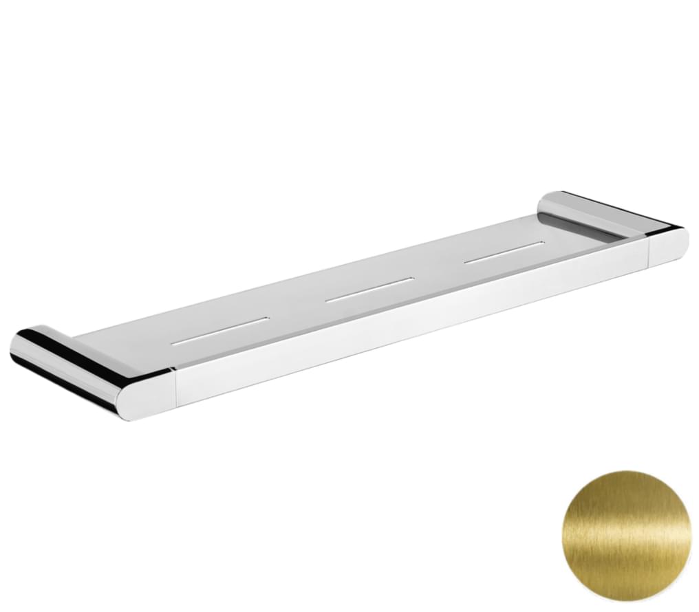 Плитка Remer Lounge Полка 5 см LOUNGE состаренная латунь  поверхность брашированная