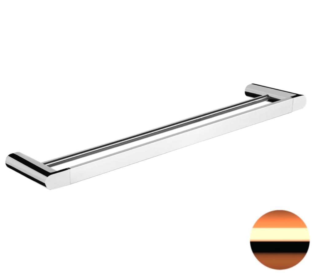 Плитка Remer Lounge Полотенцедержатель двойной 60 см LOUNGE медь глянцевая  поверхность глянец