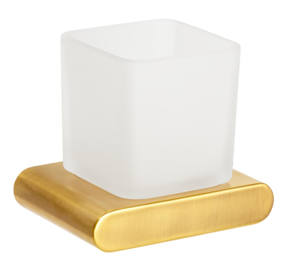 Плитка Remer Lounge Стакан LOUNGE золото брашированное  поверхность брашированная