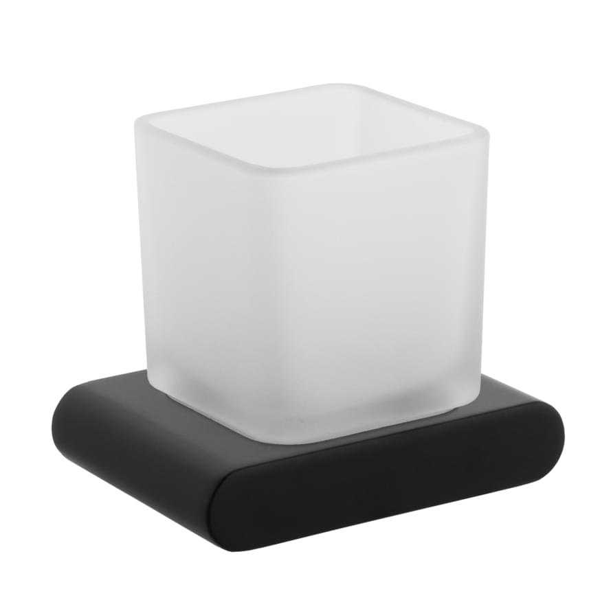 Плитка Remer Lounge Стакан LOUNGE черный матовый  поверхность матовая