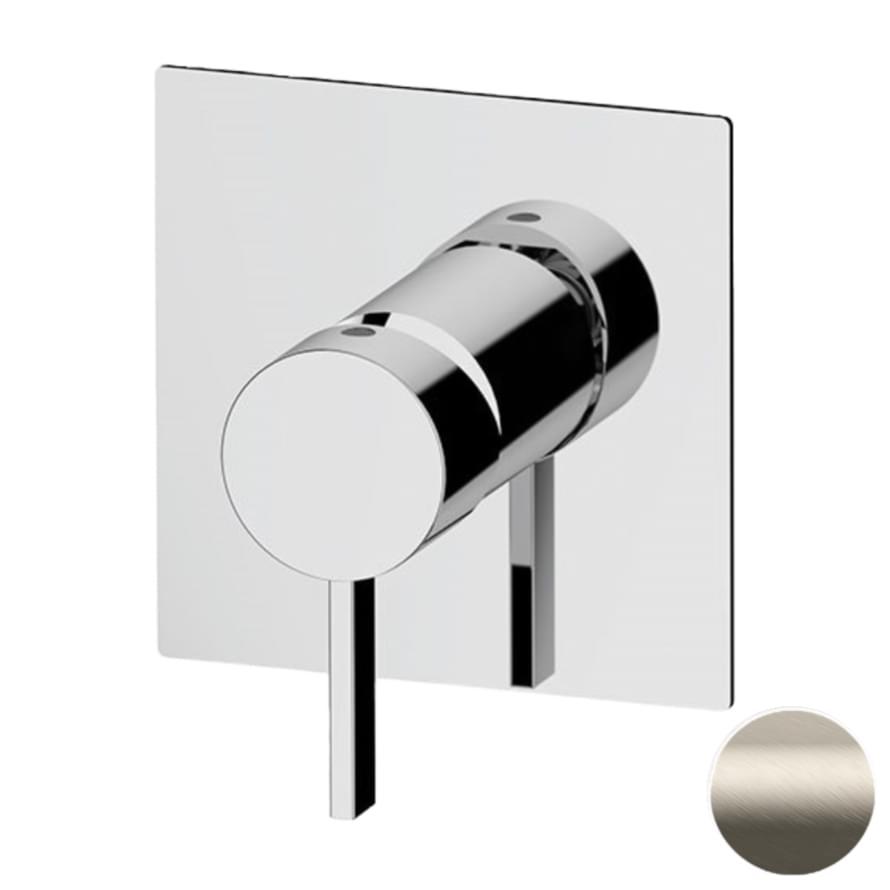 Плитка Remer Metrica Встраиваемый смеситель для душа METRICA сталь квадратный  поверхность матовая