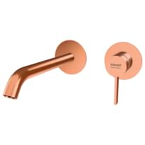 Плитка Remer Metrica Смеситель встраиваемый для раковины METRICA медь брашированная поверхность брашированная