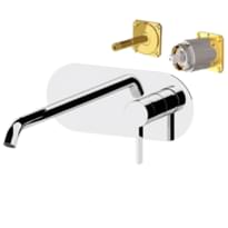 Плитка Remer Metrica Смеситель встраиваемый для раковины METRICA хром поверхность глянец