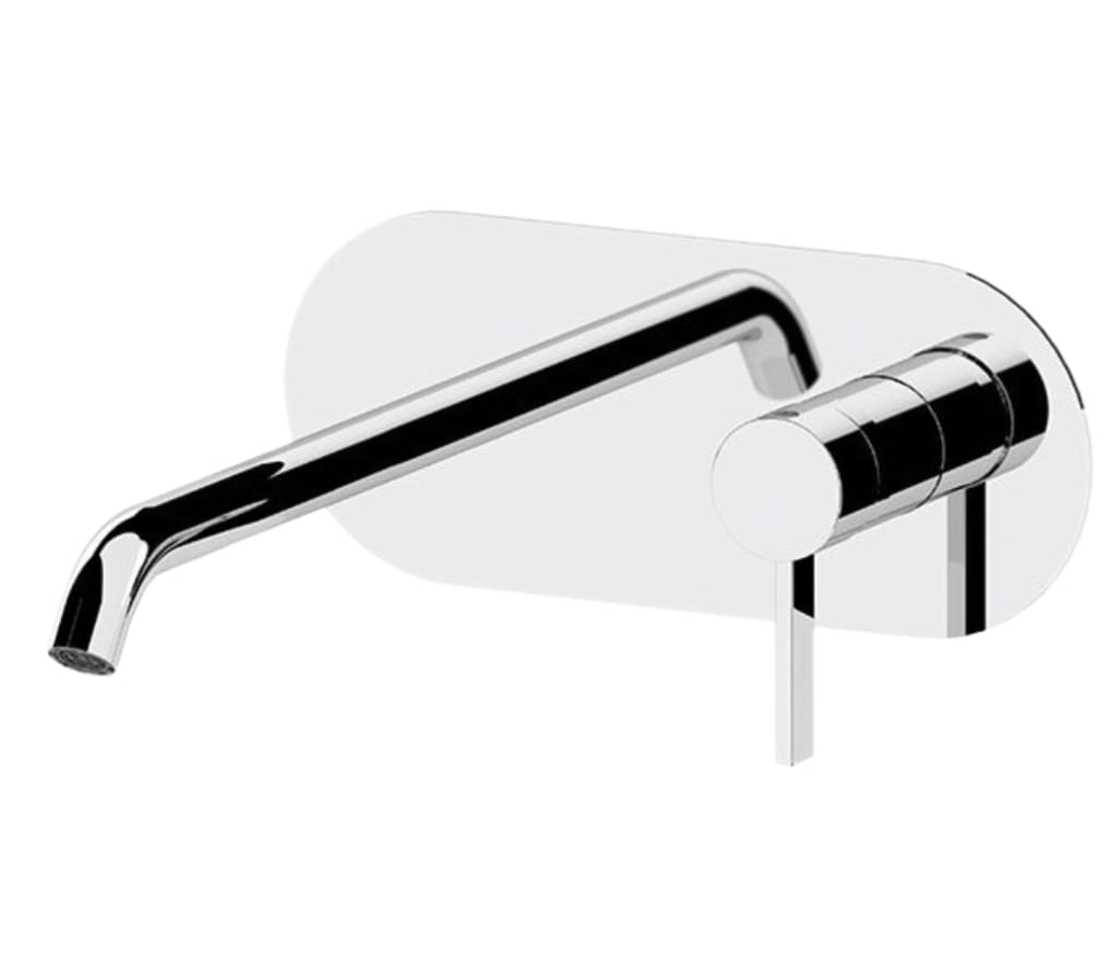 Плитка Remer Metrica Смеситель встраиваемый округлый для раковины METRICA хром  поверхность глянец