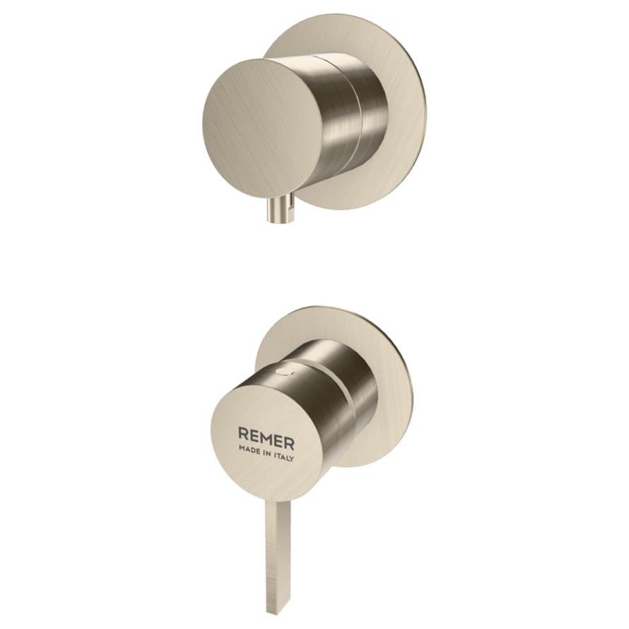Плитка Remer Metrica Смеситель для душа METRCIA сталь  поверхность матовая