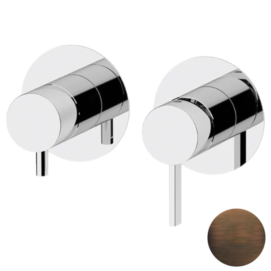 Плитка Remer Metrica Смеситель для душа METRICA бронза масляная встраиваемый  поверхность матовая