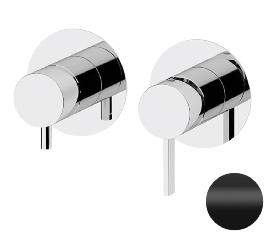 Плитка Remer Metrica Смеситель для душа METRICA встраиваемый черный матовый  поверхность матовая