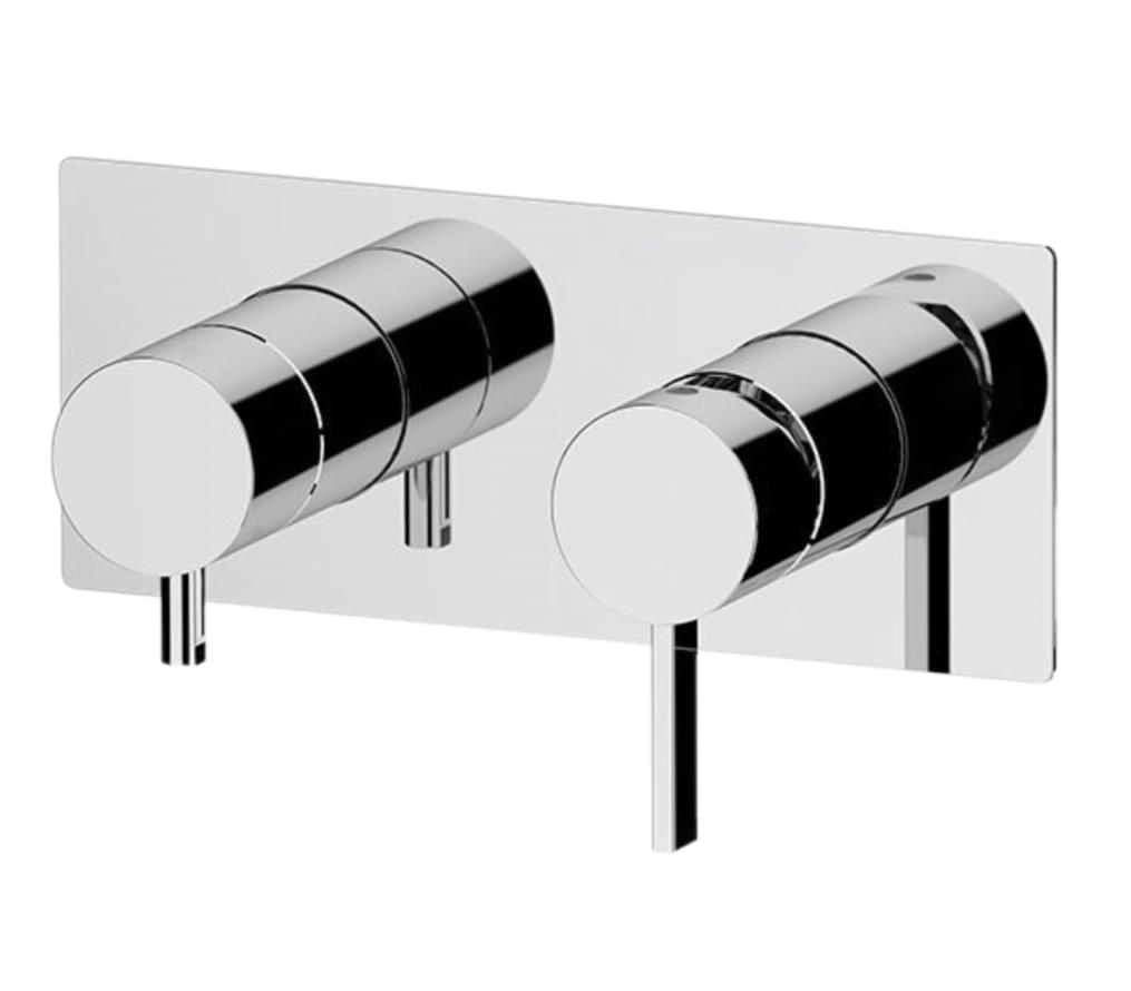 Плитка Remer Metrica Смеситель для душа квадратный METRICA хром  поверхность глянец