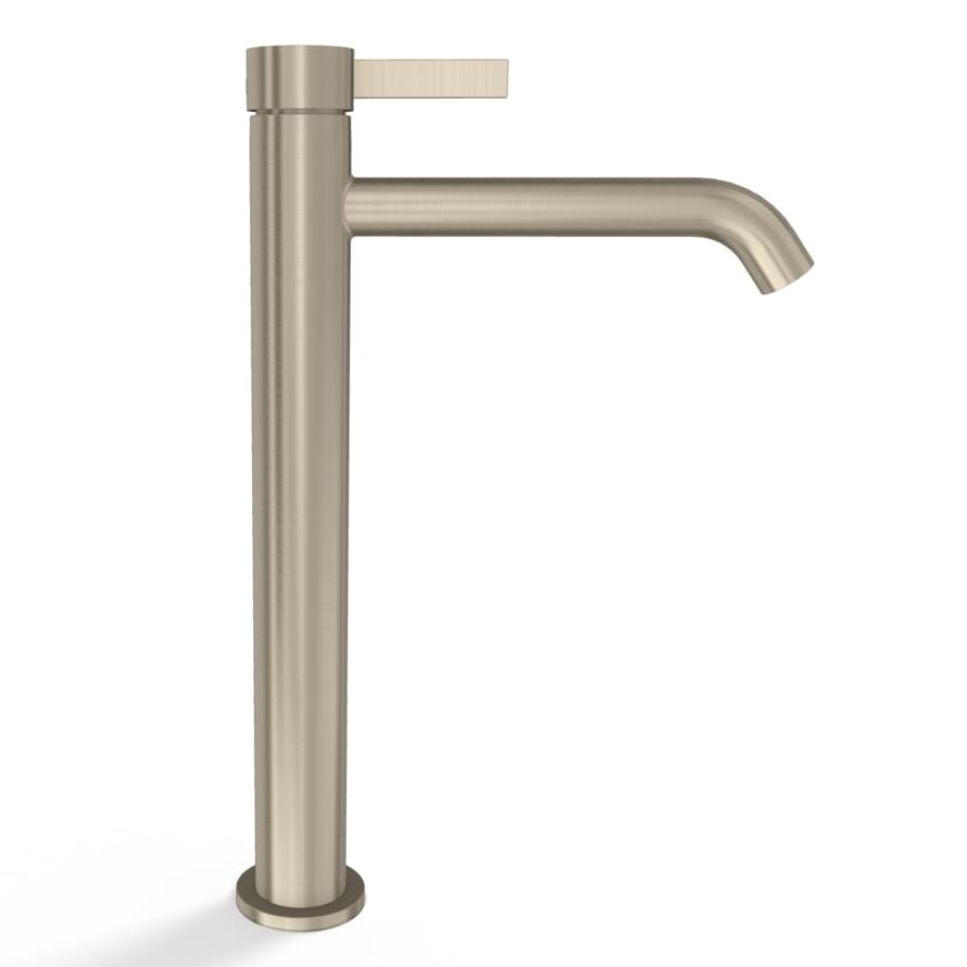 Плитка Remer Metrica Смеситель для раковины METRICA сталь  поверхность матовая