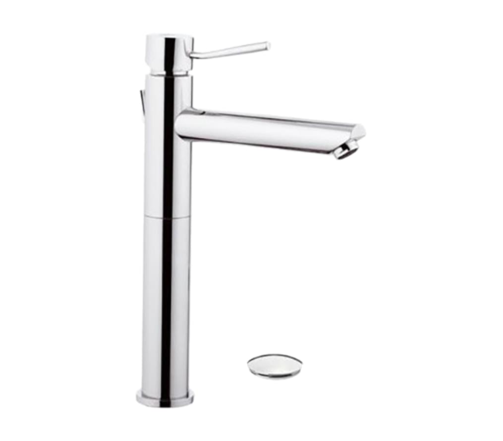 Плитка Remer Minimal Высокий меситель для раковины MINIMAL хром  поверхность глянец