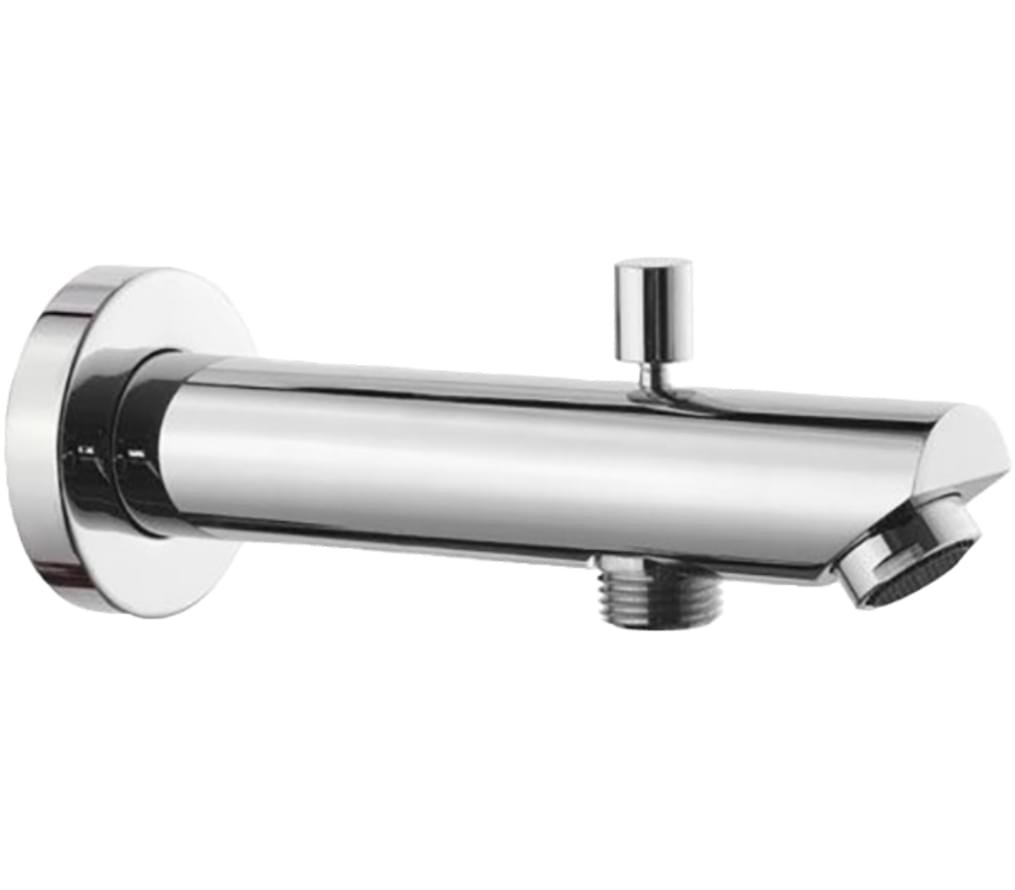 Плитка Remer Minimal Излив настенный MINIMAL 18 см с дивертером хром  поверхность глянец