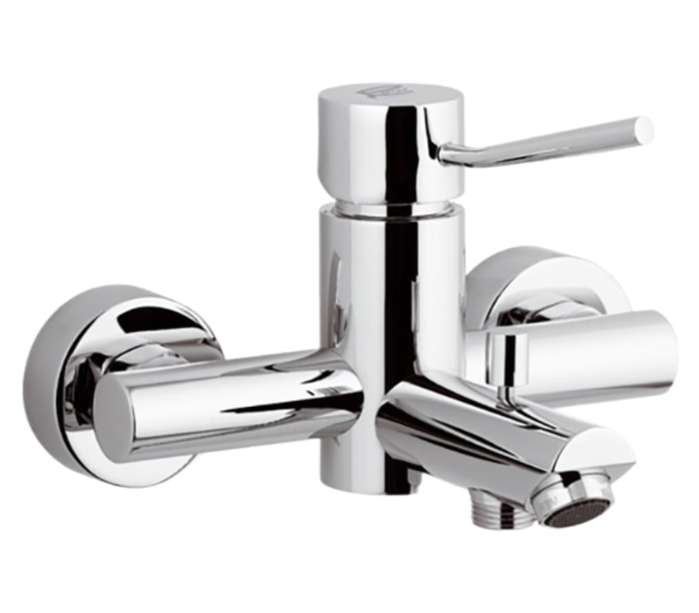 Плитка Remer Minimal Смеситель для ванны настенный MINIMAL хром  поверхность глянец