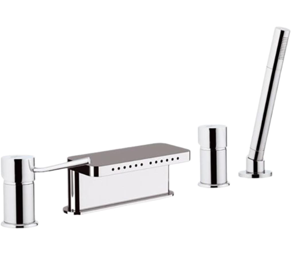 Плитка Remer Minimal Смеситель для ванны округлый MINIMAL хром  поверхность глянец