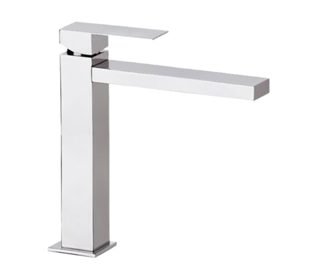 Плитка Remer Q-Design Высокий смеситель для раковины Q-DESIGN хром  поверхность глянец