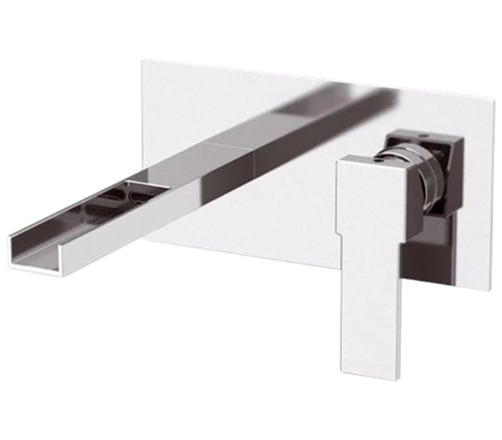 Плитка Remer Qubika Cascata Встраиваемый смеситель для раковины QUBIKA CASCATA хром  поверхность глянец