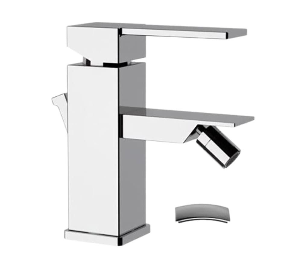 Плитка Remer Qubika Смеситель для биде QUBIKA хром  поверхность глянец